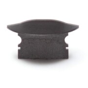 Profil Endkappe, Endkappe F-ET-02-15 Set 2 Stk, Kunststoff, Schwarz, Tiefe: 30 mm, Breite: 16 mm, Hö