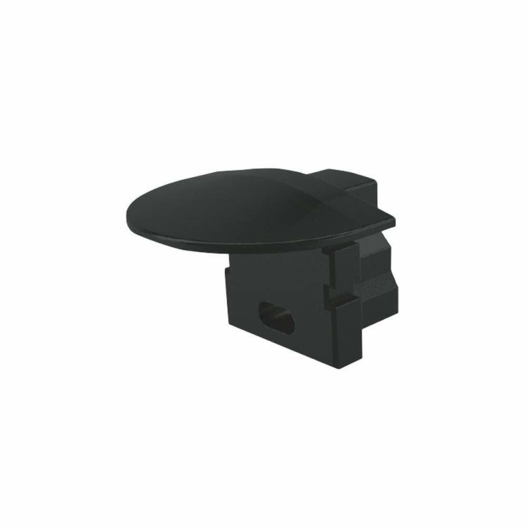 Deko-Light Profil Endkappe, Endkappe F-ET-02-05 Set 2 Stk, Kunststoff, Schwarz
