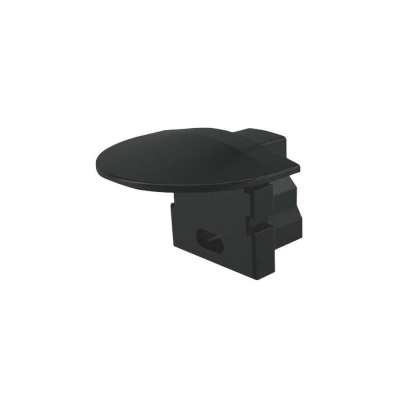Deko-Light Profil Endkappe, Endkappe F-ET-02-05 Set 2 Stk, Kunststoff, Schwarz