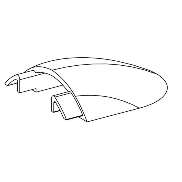 Deko-Light Profil Endkappe, Endkappe F-AM-01-10 Set 2 Stk, Kunststoff, Grau
