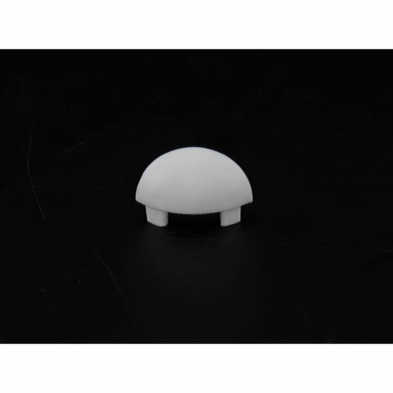 Deko-Light Profil Endkappe, Endkappe F-AM-01-10 Set 2 Stk, Kunststoff, Grau
