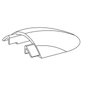 Profil Endkappe, Endkappe F-AM-01-10 Set 2 Stk, Kunststoff, Schwarz