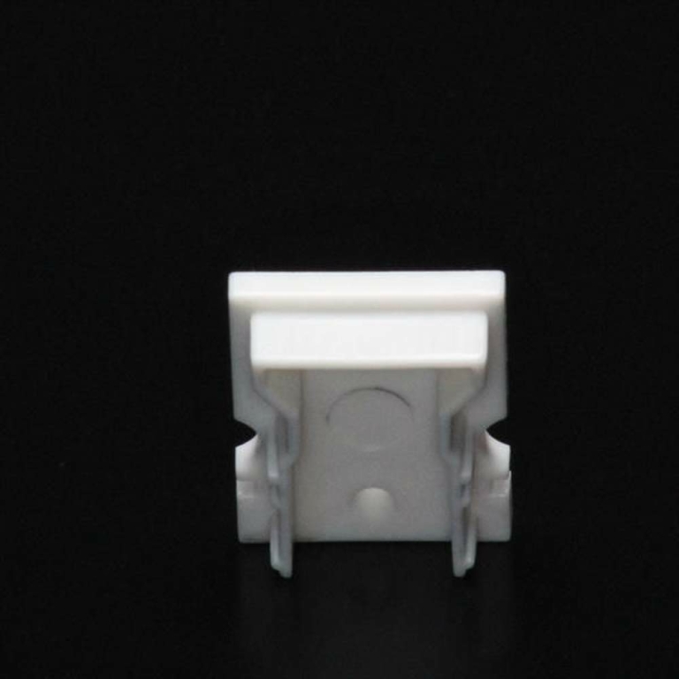 Deko-Light Profil Endkappe, Endkappe H-AU-02-10 Set 2 Stk, Kunststoff, Weiß, Tiefe: 16 mm, Breite: 6 mm, Höhe: