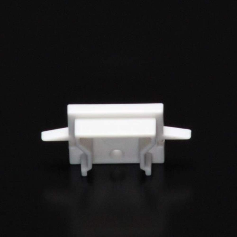 Deko-Light Profil Endkappe, Endkappe H-ET-01-10 Set 2 Stk, Kunststoff, Weiß, Tiefe: 25 mm, Breite: 6 mm, Höhe: