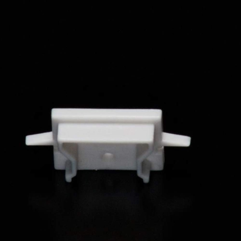 Deko-Light Profil Endkappe, Endkappe H-ET-01-12 Set 2 Stk, Kunststoff, Grau, Tiefe: 27 mm, Breite: 6 mm, Höhe: