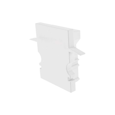 Deko-Light Profil Endkappe, Endkappe H-ET-02-10 Set 2 Stk, Kunststoff, Weiß, Tiefe: 25 mm, Breite: 6 mm, Höhe: