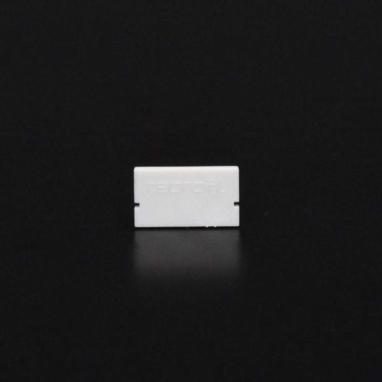 Deko-Light Profil Endkappe, Endkappe H-AU-01-15 Set 2 Stk, Kunststoff, Grau, Tiefe: 21 mm, Breite: 6 mm, Höhe:
