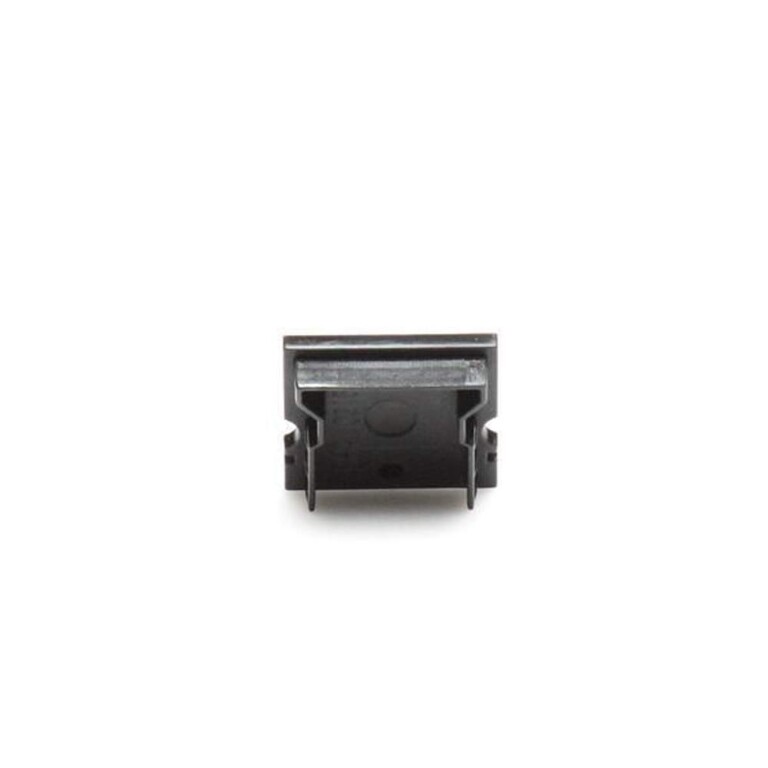 Deko-Light Profil Endkappe, Endkappe H-AU-02-15 Set 2 Stk, Kunststoff, Schwarz, Tiefe: 21 mm, Breite: 6 mm, Höh