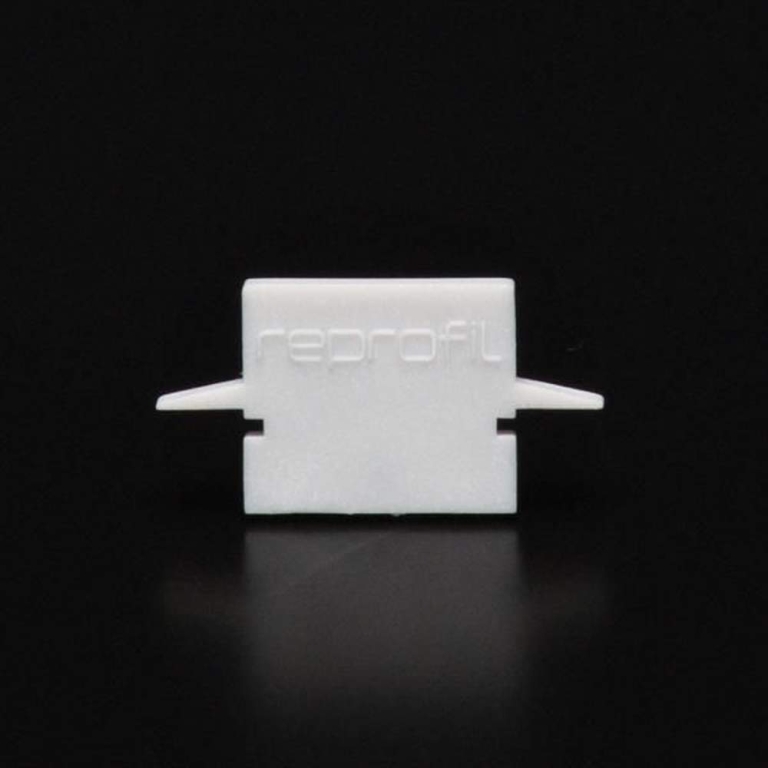 Deko-Light Profil Endkappe, Endkappe H-ET-01-08 Set 2 Stk, Kunststoff, Weiß, Tiefe: 23 mm, Breite: 6 mm, Höhe: