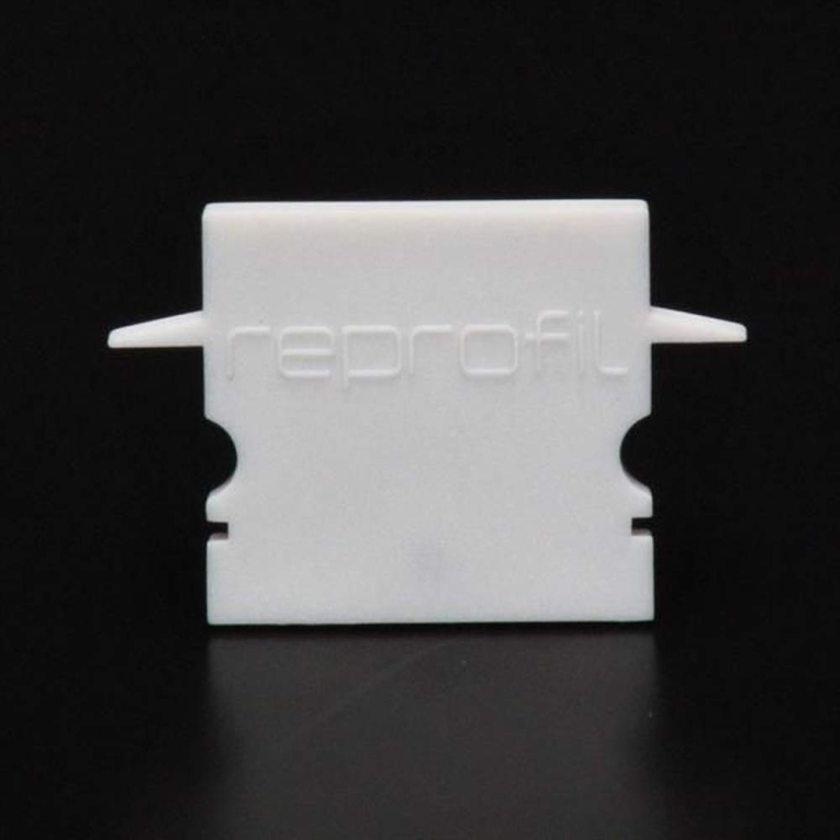 Deko-Light Profil Endkappe, Endkappe H-ET-02-15 Set 2 Stk, Kunststoff, Weiß, Tiefe: 30 mm, Breite: 6 mm, Höhe: