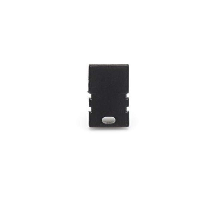 Deko-Light Profil Endkappe, Endkappe H-AU-02-05 Set 2 Stk, Kunststoff, Schwarz