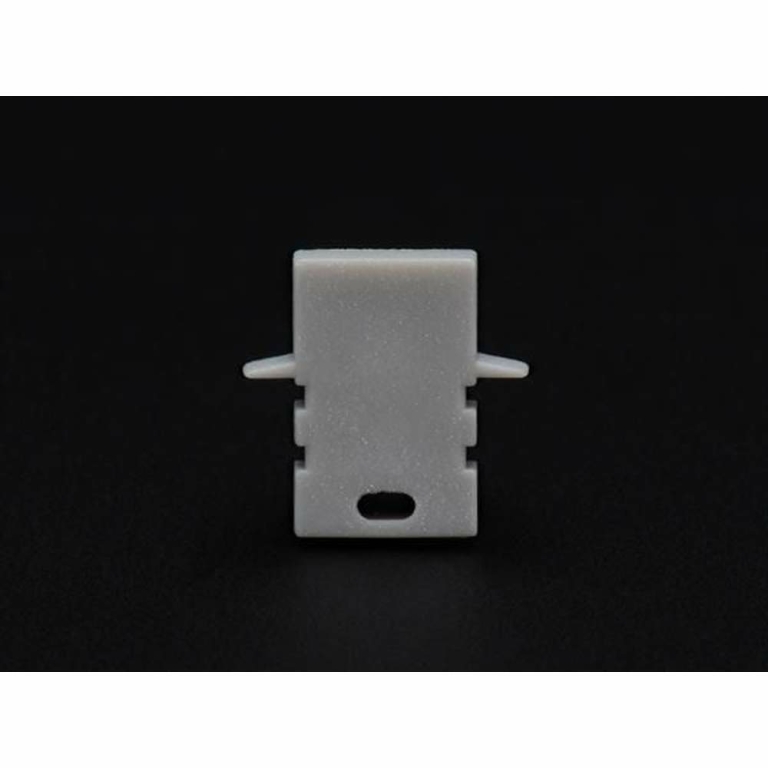 Deko-Light Profil Endkappe, Endkappe H-ET-02-05 Set 2 Stk, Kunststoff, Grau