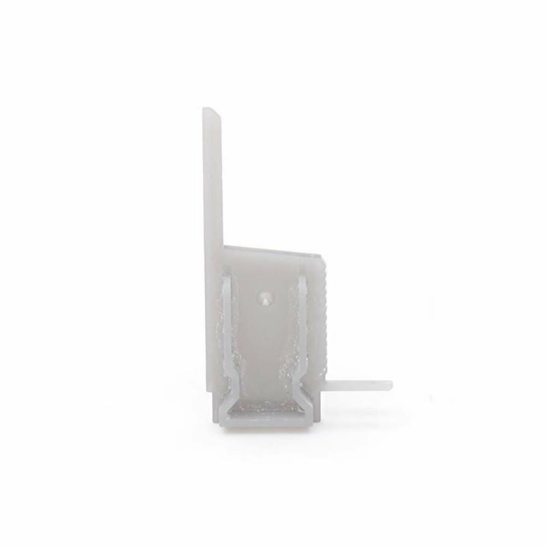 Deko-Light Profil Endkappe, Endkappe H-EL-03-10 Set 2 Stk, Kunststoff, Grau, Tiefe: 50 mm, Breite: 27.6 mm