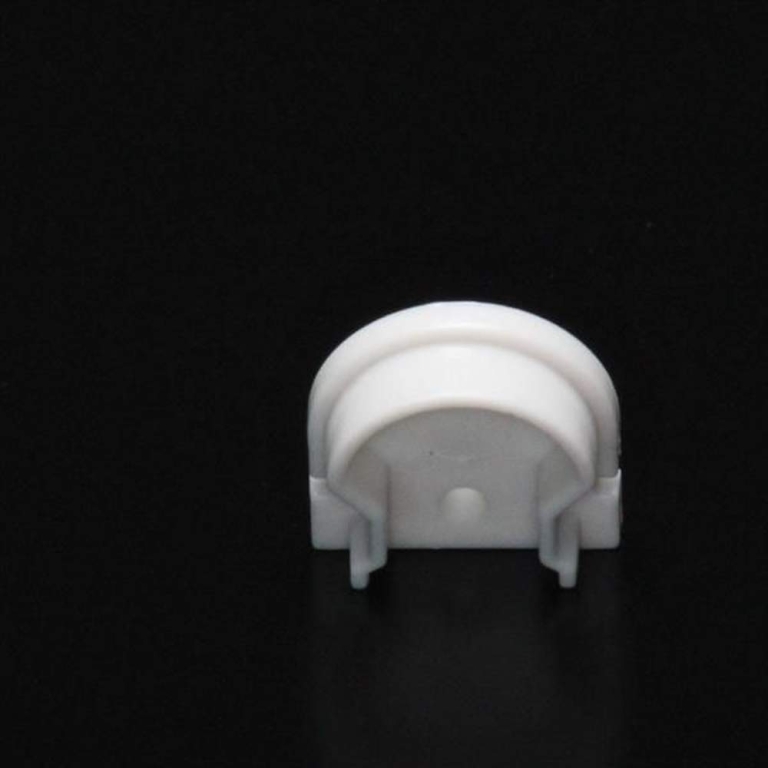 Deko-Light Profil Endkappe, Endkappe R-AU-01-10 Set 2 Stk, Kunststoff, Weiß, Tiefe: 16 mm, Breite: 6 mm, Höhe: