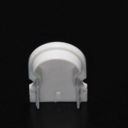 Profil Endkappe, Endkappe R-AU-02-12 Set 2 Stk, Kunststoff, Weiß, Tiefe: 18 mm, Breite: 6 mm, Höhe: