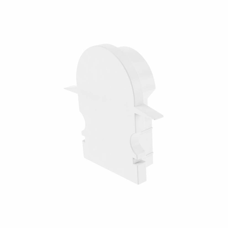 Deko-Light Profil Endkappe, Endkappe R-ET-02-10 Set 2 Stk, Kunststoff, Weiß, Tiefe: 25 mm, Breite: 6 mm, Höhe: