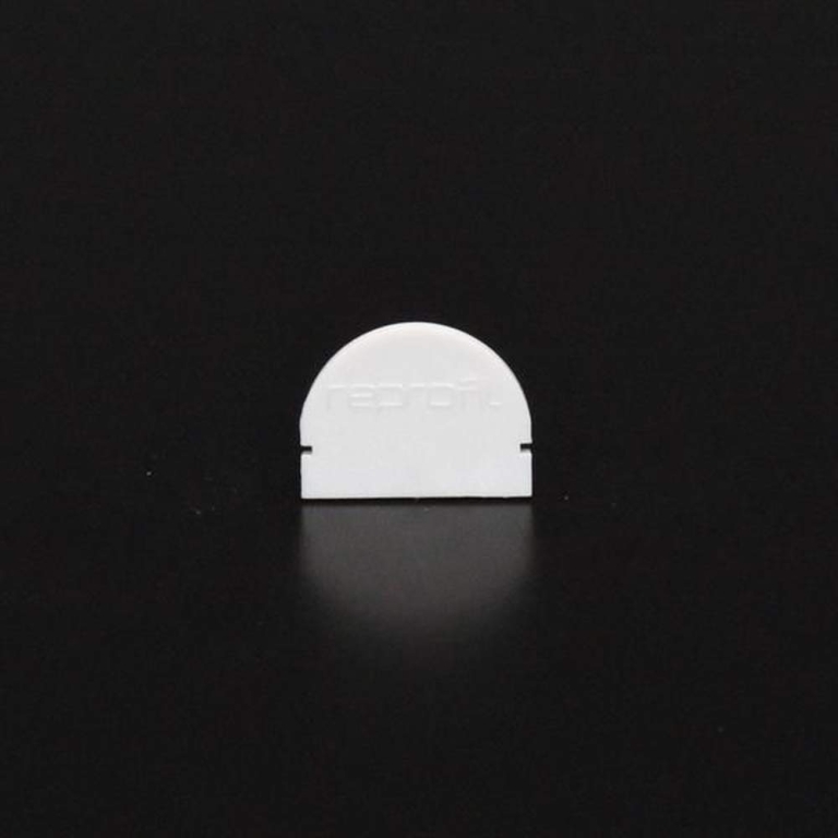 Deko-Light Profil Endkappe, Endkappe R-AU-01-15 Set 2 Stk, Kunststoff, Weiß, Tiefe: 21 mm, Breite: 6 mm, Höhe:
