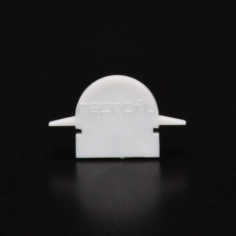 Deko-Light Profil Endkappe, Endkappe R-ET-01-08 Set 2 Stk, Kunststoff, Weiß, Tiefe: 23 mm, Breite: 6 mm, Höhe: