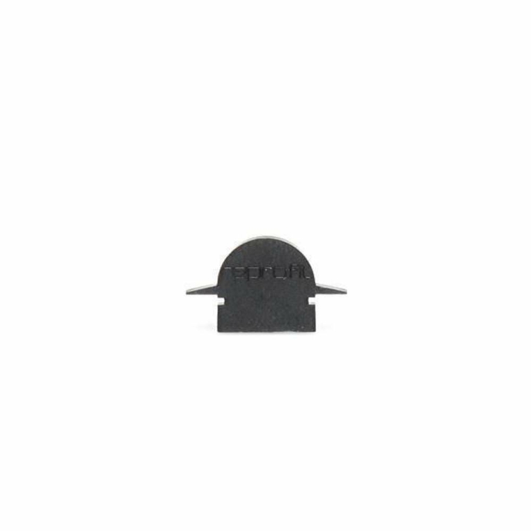 Deko-Light Profil Endkappe, Endkappe R-ET-01-08 Set 2 Stk, Kunststoff, Schwarz, Tiefe: 23 mm, Breite: 6 mm, Höh