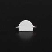 Profil Endkappe, Endkappe R-ET-01-15 Set 2 Stk, Kunststoff, Grau, Tiefe: 30 mm, Breite: 6 mm, Höhe: