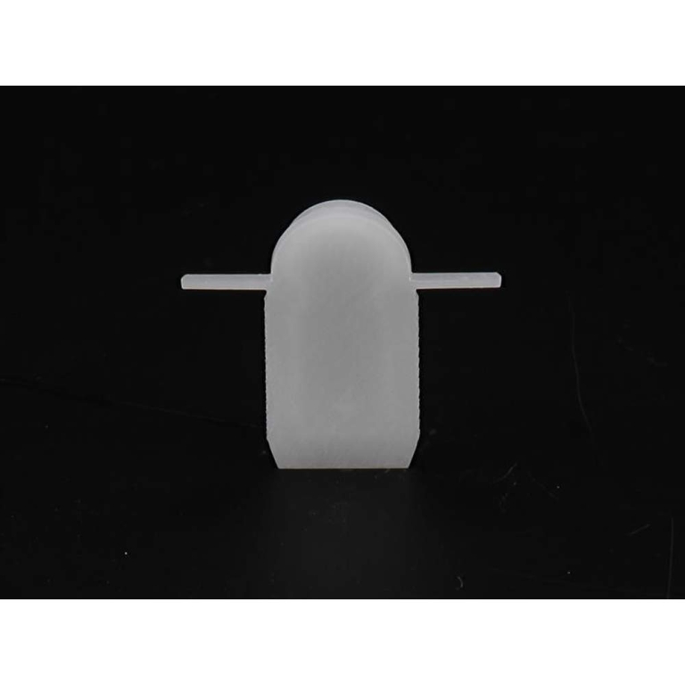 Deko-Light Profil Endkappe, Endkappe R-ET-03-10 Set 2 Stk, Kunststoff, Weiß, Tiefe: 37.5 mm, Breite: 25.5 mm