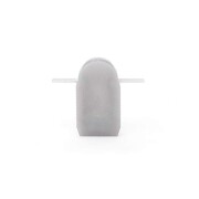 Profil Endkappe, Endkappe R-ET-03-10 Set 2 Stk, Kunststoff, Grau, Tiefe: 37.5 mm, Breite: 25.5 mm