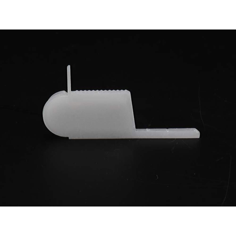Deko-Light Profil Endkappe, Endkappe R-EL-03-10 Set 2 Stk, Kunststoff, Weiß, Tiefe: 54 mm, Breite: 27.6 mm