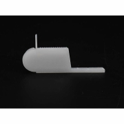 Profil Endkappe, Endkappe R-EL-03-10 Set 2 Stk, Kunststoff, Weiß, Tiefe: 54 mm, Breite: 27.6 mm