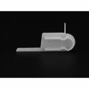 Profil Endkappe, Endkappe R-EL-03-10 Set 2 Stk, Kunststoff, Weiß, Tiefe: 54 mm, Breite: 27.6 mm
