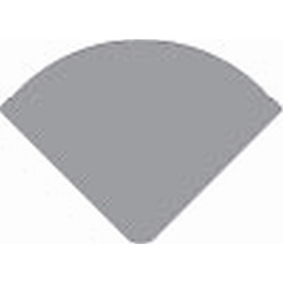 Deko-Light Profil Endkappe, Endkappe R-AV-05-12 Set 2 Stk, Aluminium, Silber
