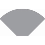 Profil Endkappe, Endkappe R-AV-05-25 Set 2 Stk, Aluminium, Silber
