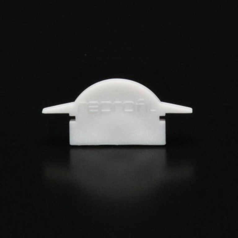 Deko-Light Profil Endkappe, Endkappe L-ET-01-10 Set 2 Stk, Kunststoff, Weiß, Tiefe: 25 mm, Breite: 6 mm, Höhe: