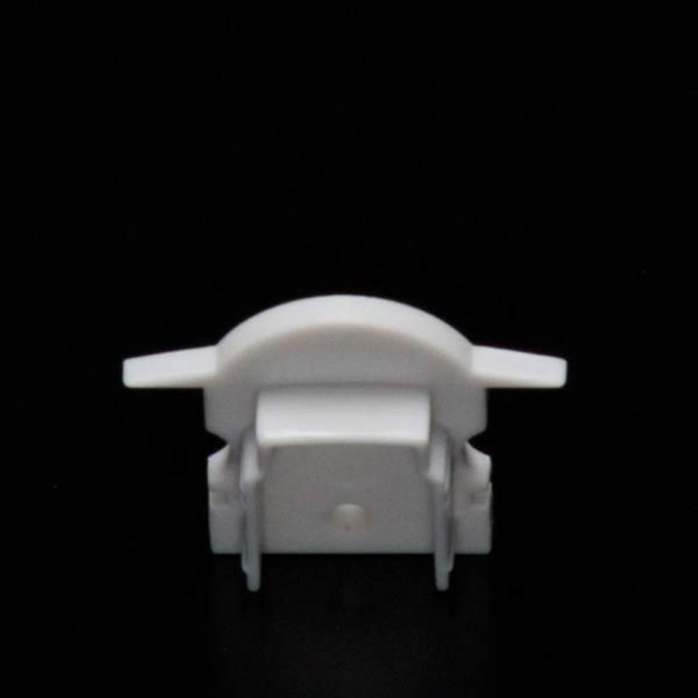 Deko-Light Profil Endkappe, Endkappe L-ET-02-10 Set 2 Stk, Kunststoff, Grau, Tiefe: 25 mm, Breite: 6 mm, Höhe: