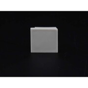 Profil Endkappe, Endkappe E-AV-03-12 Set 2 Stk, Kunststoff, Grau, Tiefe: 25 mm, Höhe: 25 mm