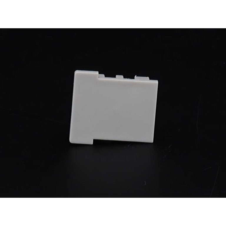 Deko-Light Profil Endkappe, Endkappe I-EU-01-12 Set 2 Stk, Kunststoff, Grau, Tiefe: 30 mm, Höhe: 27 mm
