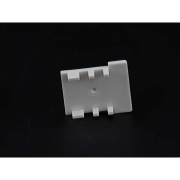Profil Endkappe, Endkappe I-EU-01-12 Set 2 Stk, Kunststoff, Grau, Tiefe: 30 mm, Höhe: 27 mm