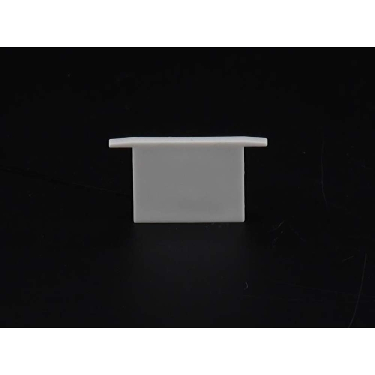 Deko-Light Profil Endkappe, Endkappe I-ET-05-15 Set 2 Stk, Kunststoff, Grau, Tiefe: 34 mm, Breite: 24 mm, Höhe: