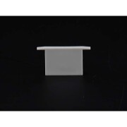 Profil Endkappe, Endkappe I-ET-05-15 Set 2 Stk, Kunststoff, Grau, Tiefe: 34 mm, Breite: 24 mm, Höhe: