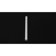 Deko-Light, Profil Abdeckung, Abdeckung P-01-08, Kunststoff, Teiltransparent 75% Transmission, Tiefe