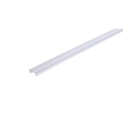 Deko-Light, Profil Abdeckung, Abdeckung P-01-08, Kunststoff, Teiltransparent 75% Transmission, Tiefe