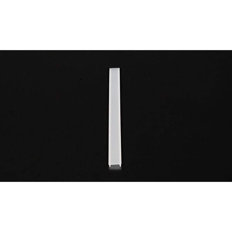 Deko-Light Deko-Light, Profil Abdeckung, Abdeckung P-01-12, Kunststoff, Teiltransparent 75% Transmission, Tiefe