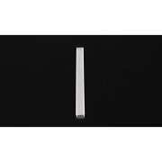 Deko-Light, Profil Abdeckung, Abdeckung P-01-12, Kunststoff, Teiltransparent 75% Transmission, Tiefe