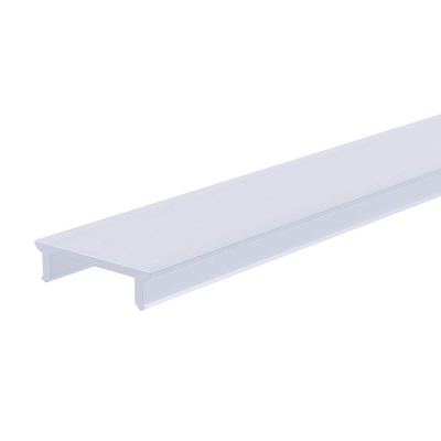 Deko-Light Deko-Light, Profil Abdeckung, Abdeckung P-01-12, PMMA, Satiniert 40% Transmission, Tiefe: 3000 mm