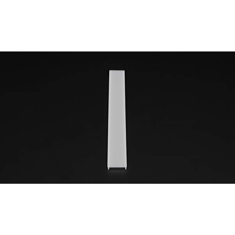 Deko-Light Deko-Light, Profil Abdeckung, Abdeckung P-01-20, PMMA, Satiniert 40% Transmission, Tiefe: 3000 mm