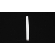 Deko-Light, Profil Abdeckung, Abdeckung P-01-10, Kunststoff, Satiniert 40% Transmission, Tiefe: 4000