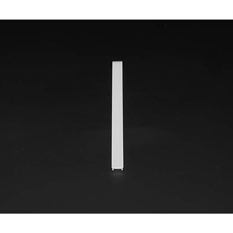 Deko-Light Deko-Light, Profil Abdeckung, Abdeckung P-02-10 begehbar, Polycarbonat, Weiß, Satiniert 40% Transmis