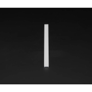 Deko-Light, Profil Abdeckung, Abdeckung P-02-10 begehbar, Polycarbonat, Weiß, Satiniert 40% Transmis