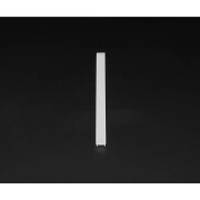 Deko-Light, Profil Abdeckung, Abdeckung P-02-10 begehbar, Polycarbonat, Weiß, Satiniert 40% Transmis