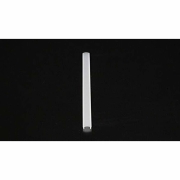 Deko-Light, Profil Abdeckung, Abdeckung F-01-10, Kunststoff, Teiltransparent 75% Transmission, Tiefe