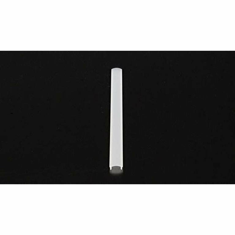 Deko-Light Deko-Light, Profil Abdeckung, Abdeckung F-01-12, Kunststoff, Teiltransparent 75% Transmission, Tiefe